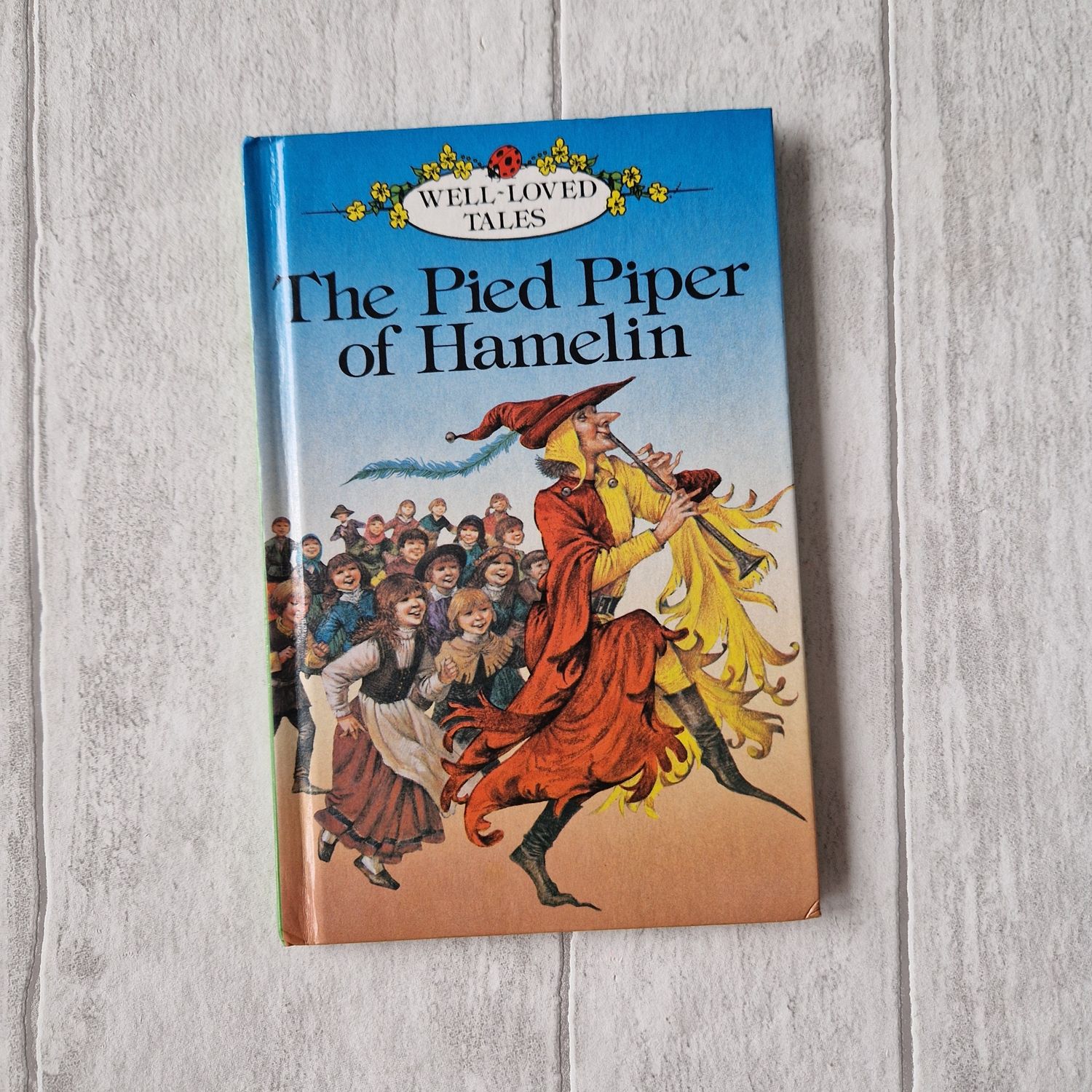 The Pied Piper of Hamelin made from a Ladybird Book