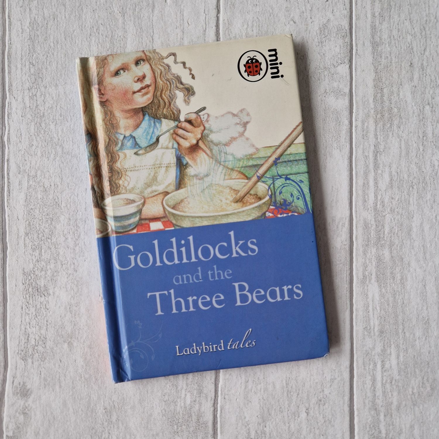 Golidlocks and the Three Bears made from a Ladybird Book