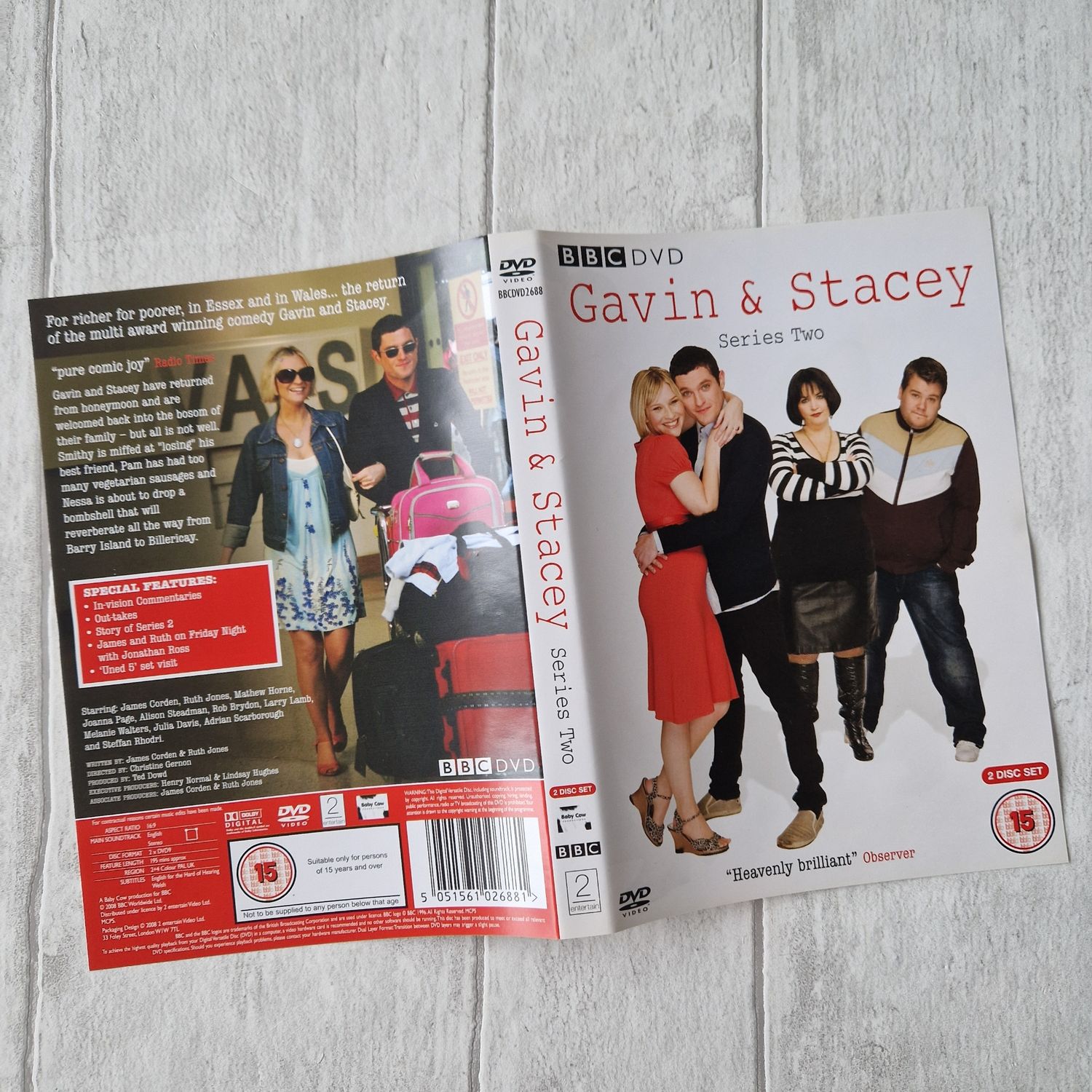 Gavin and Stacey DVD Notebook