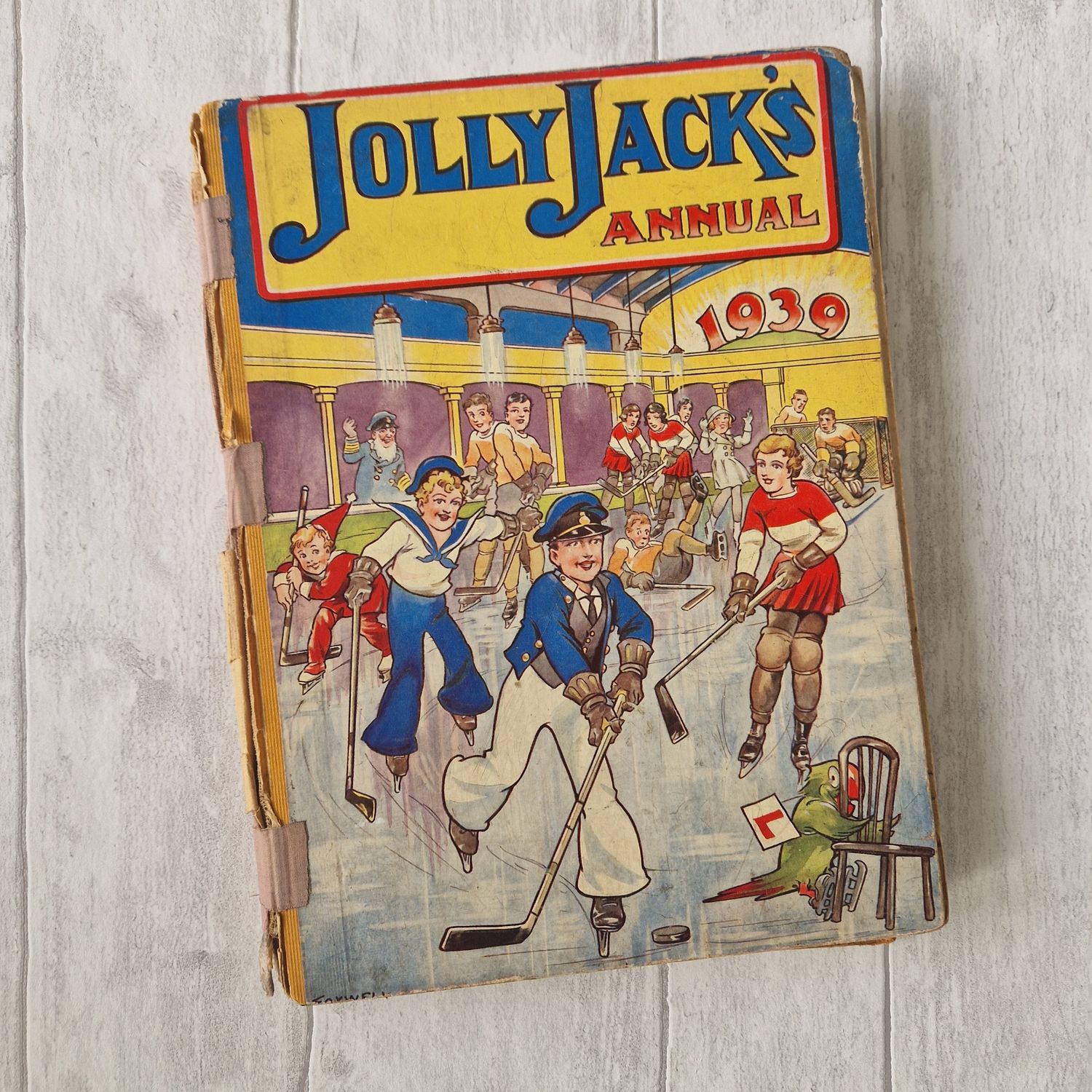 Jolly Jack&#39;s Annual 1939 - Ice Hockey girls and boys