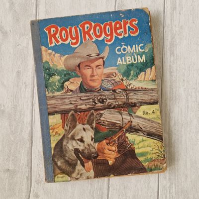 Roy Rogers Comic Album, cowboy 1956