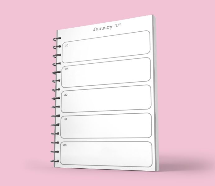 Diary - A Line a Day - 5 year Diary