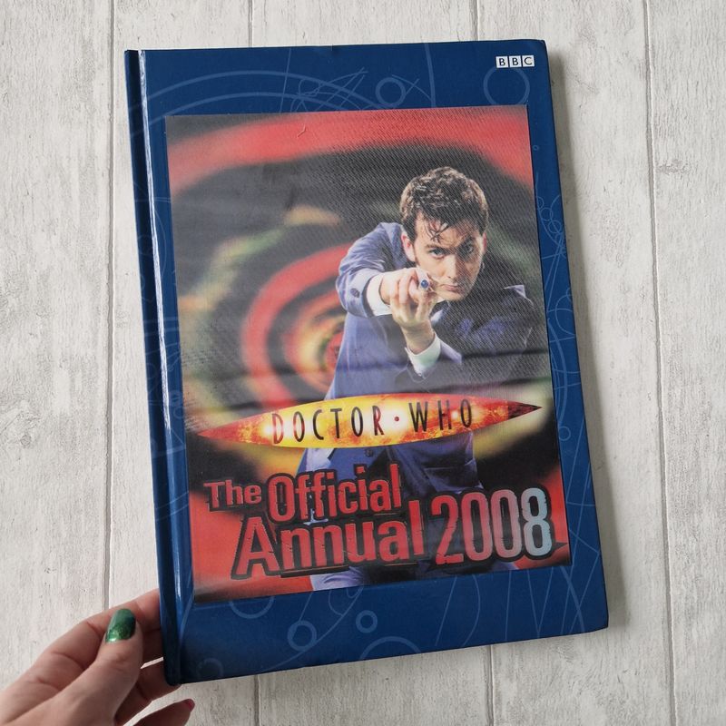 Dr Who  Annual 2008 Tardis David Tennant