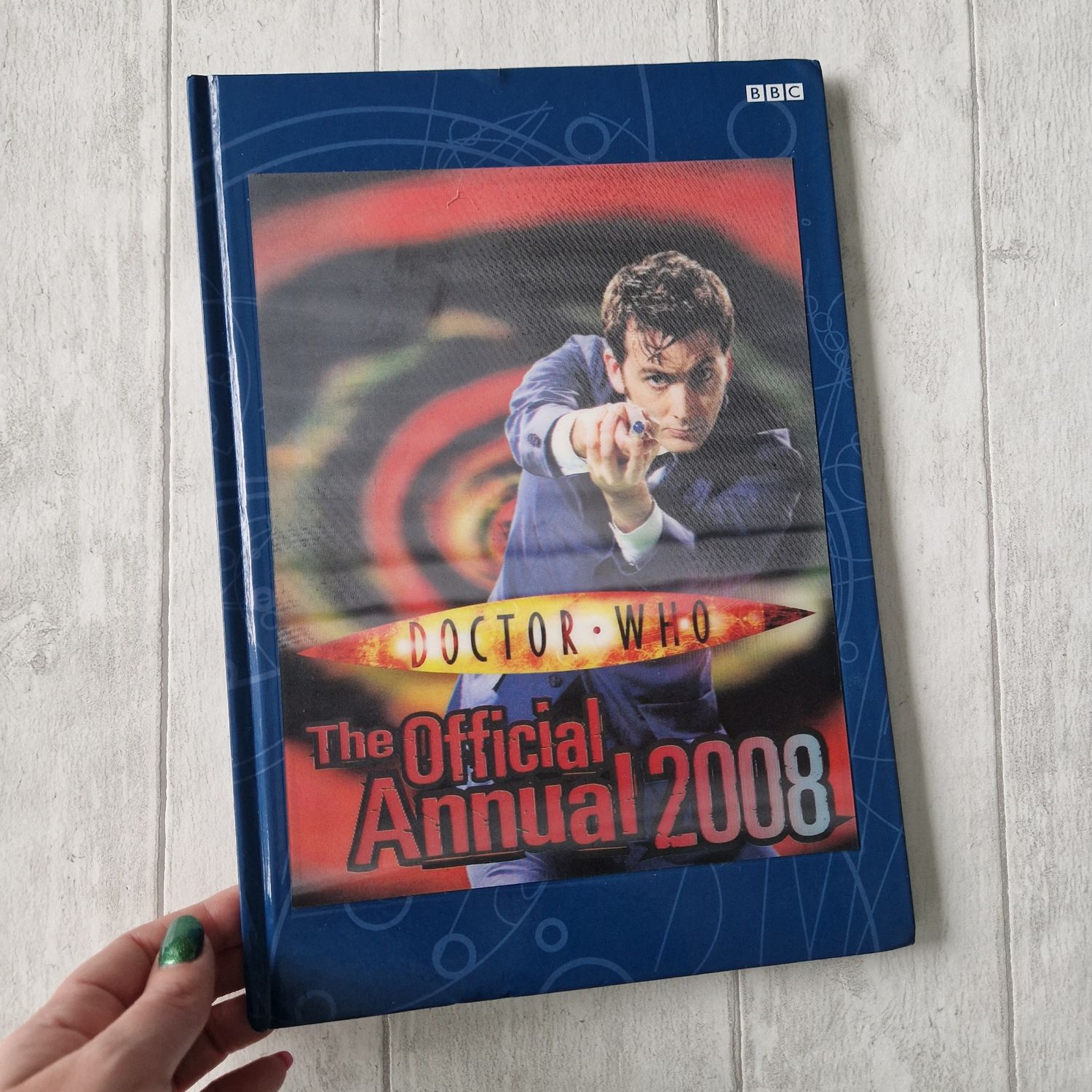Dr Who  Annual 2008 Tardis David Tennant