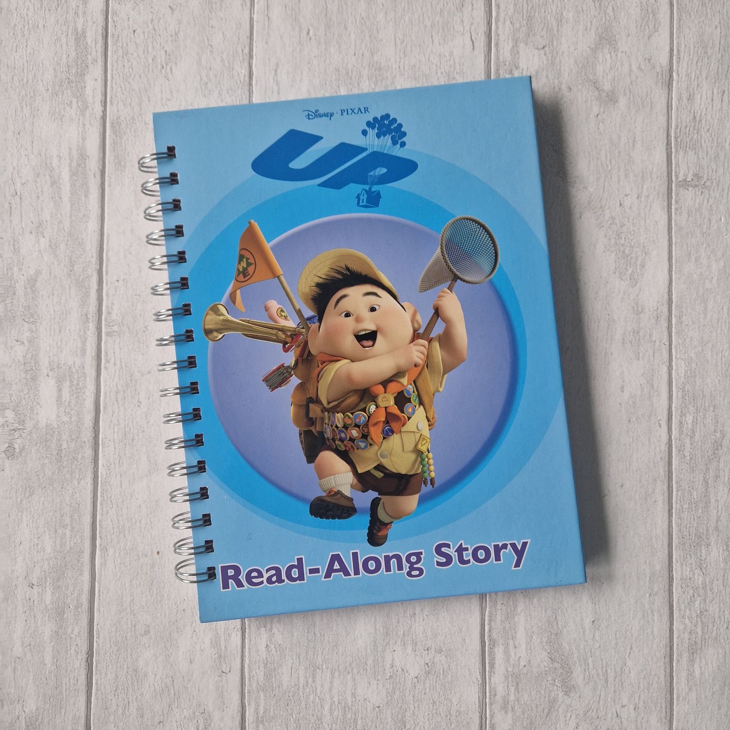 Up (Russell) lined notebook  - READY TO SHIP - no original book pages