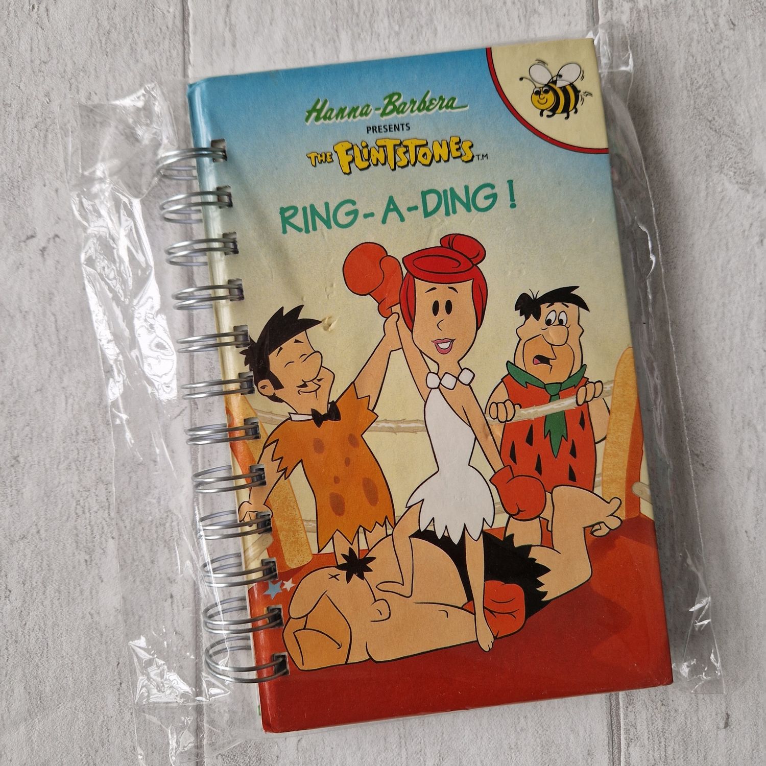 The Flintstones plain notebook - Ladybird Book - READY TO SHIP