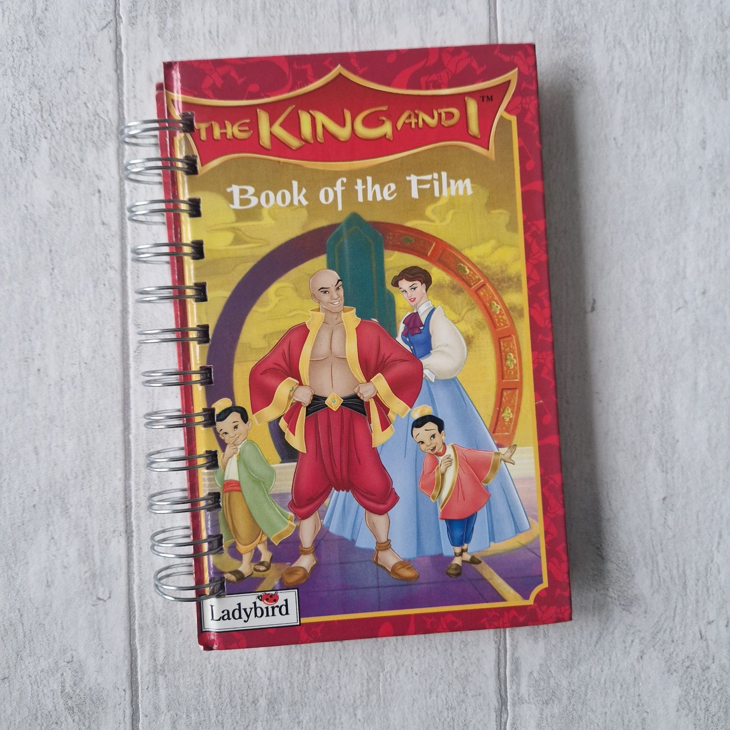 The King and I plain notebook - Ladybird Book - READY TO SHIP