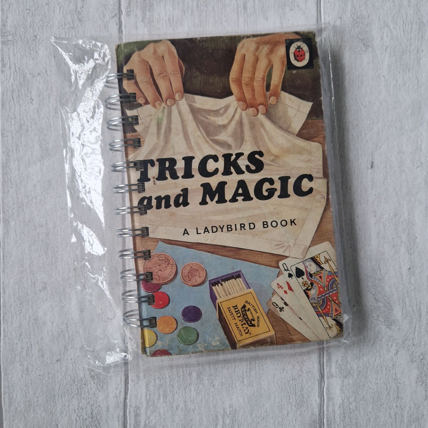 Tricks and Magic Week Per View Diary notebook - Ladybird Book - READY TO SHIP