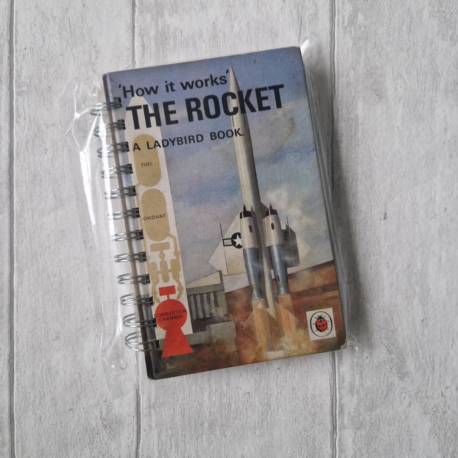 The Rocket Week Per View Diary notebook - Ladybird Book - READY TO SHIP