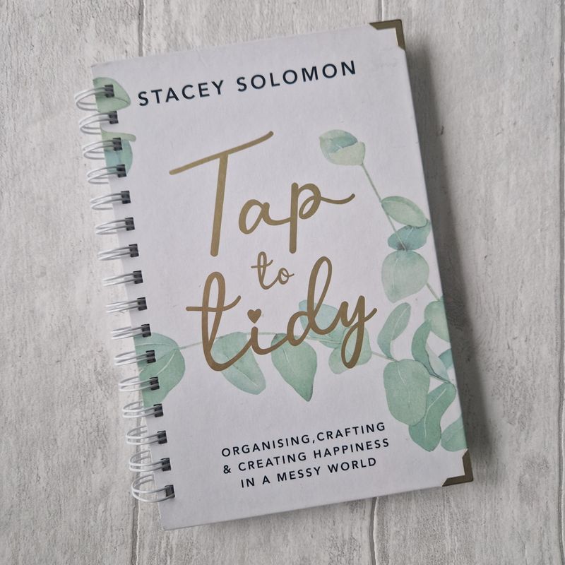 Stacey Solomon Tap to Tidy A5 lined notebook  - READY TO SHIP