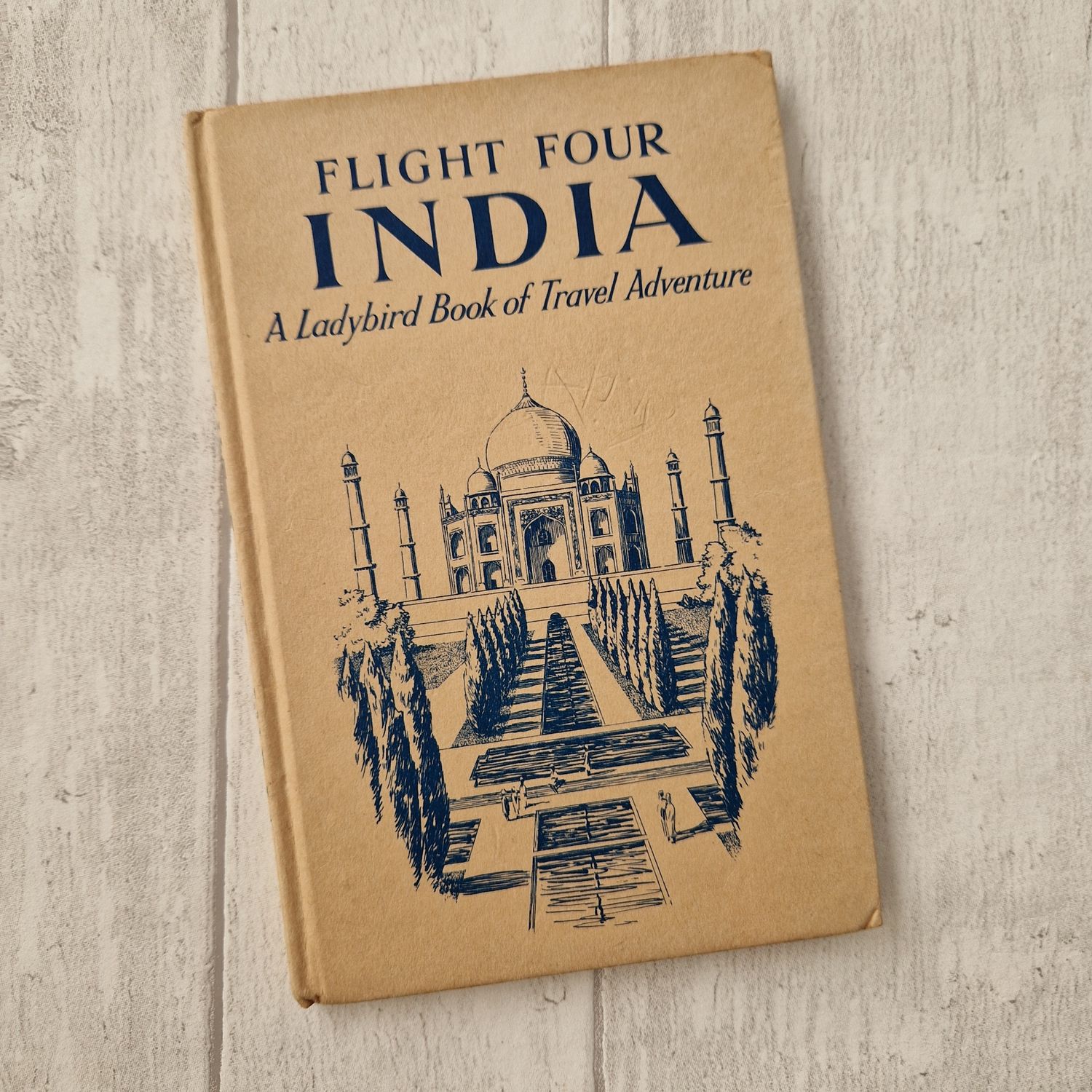 India Notebook made from a Ladybird Book