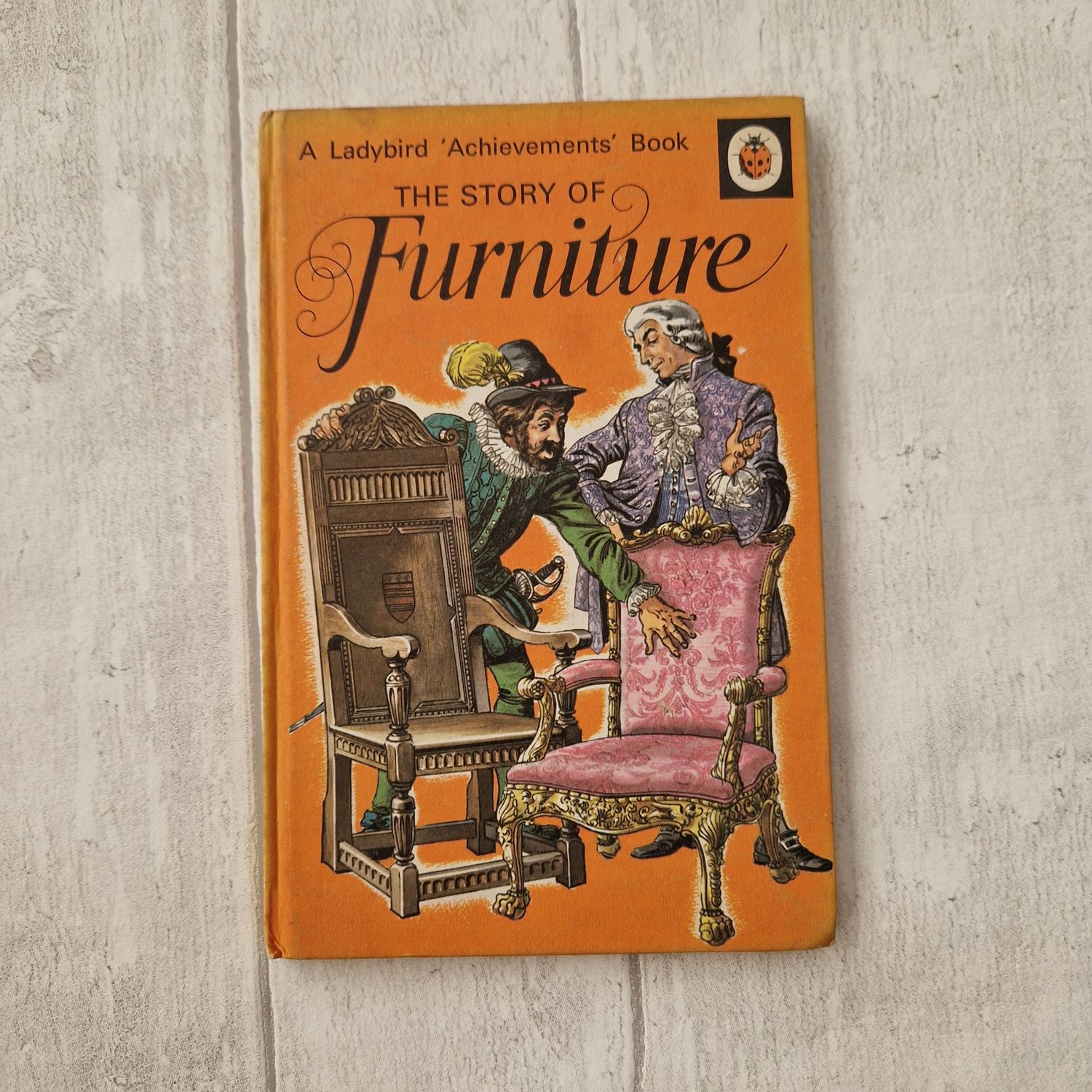 The Story of Furniture Notebook made from a Ladybird Book