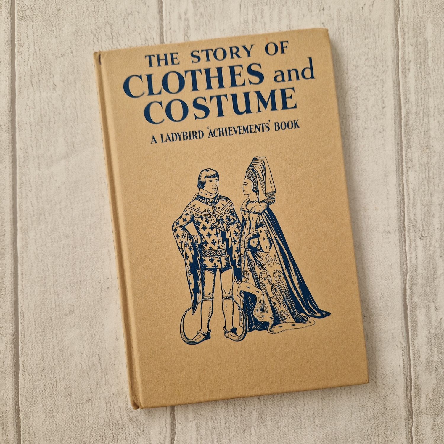 Clothes and Costume Notebook made from a Ladybird Book