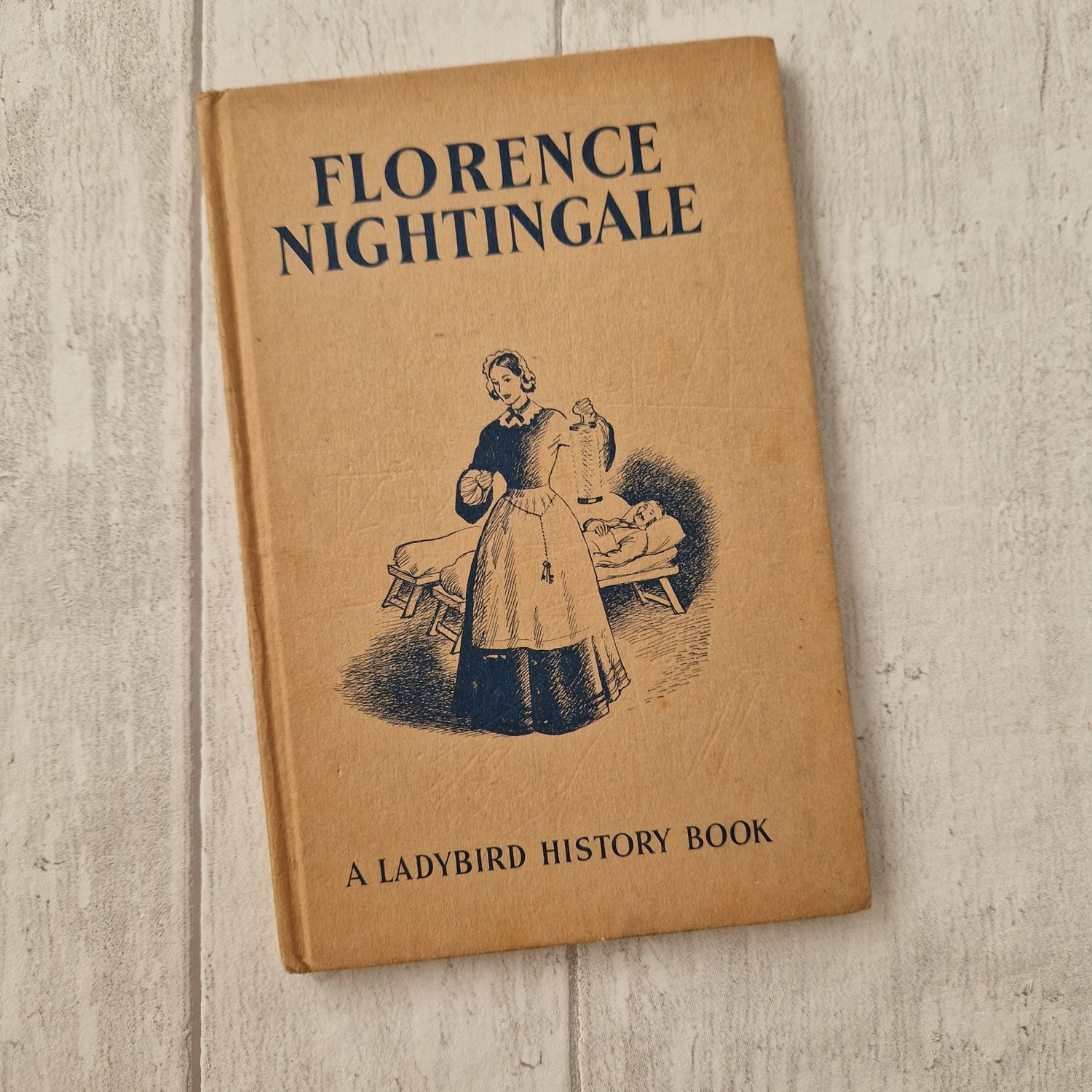 Florence Nightingale Notebook made from a Ladybird Book