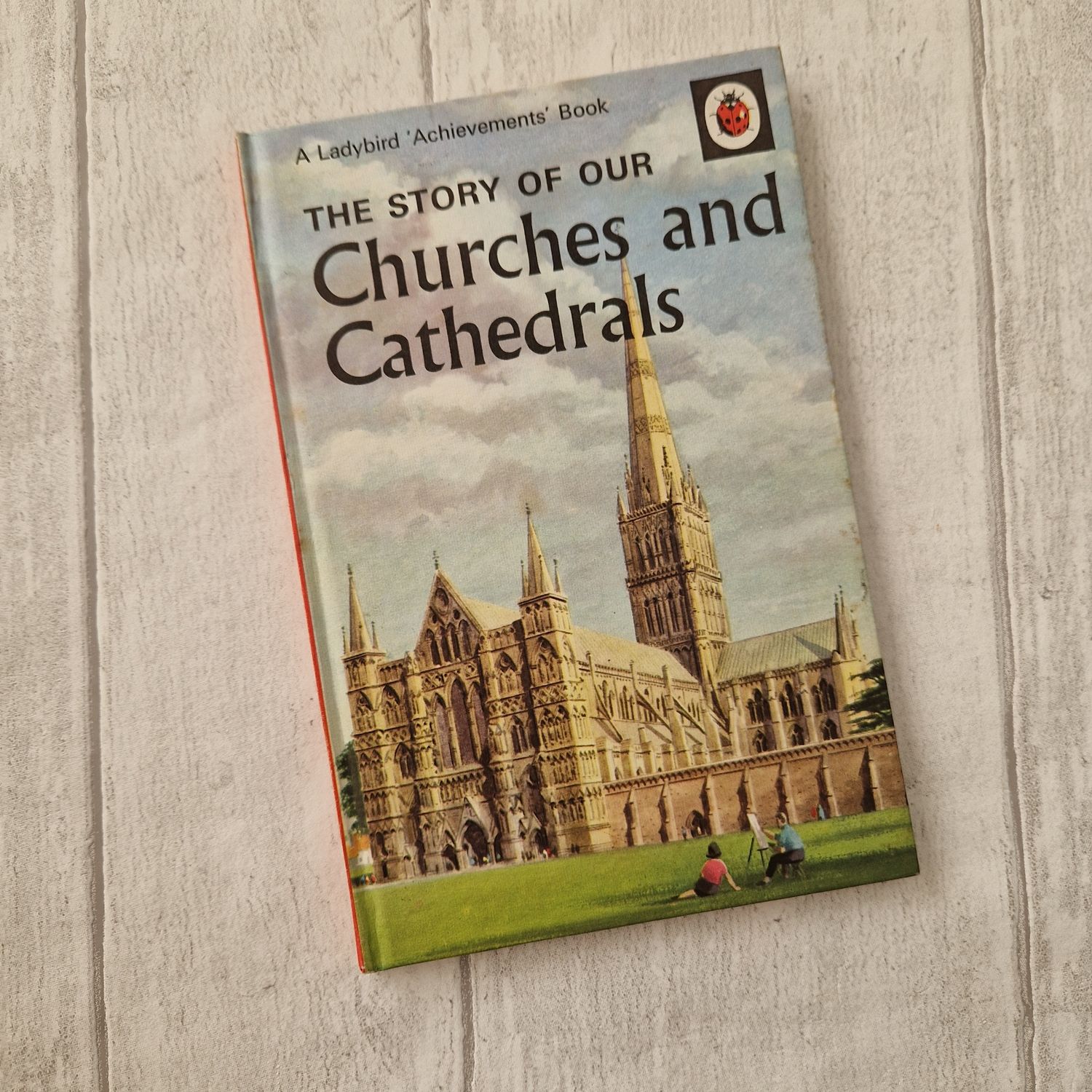 Churches and Cathedrals Notebook made from a Ladybird Book