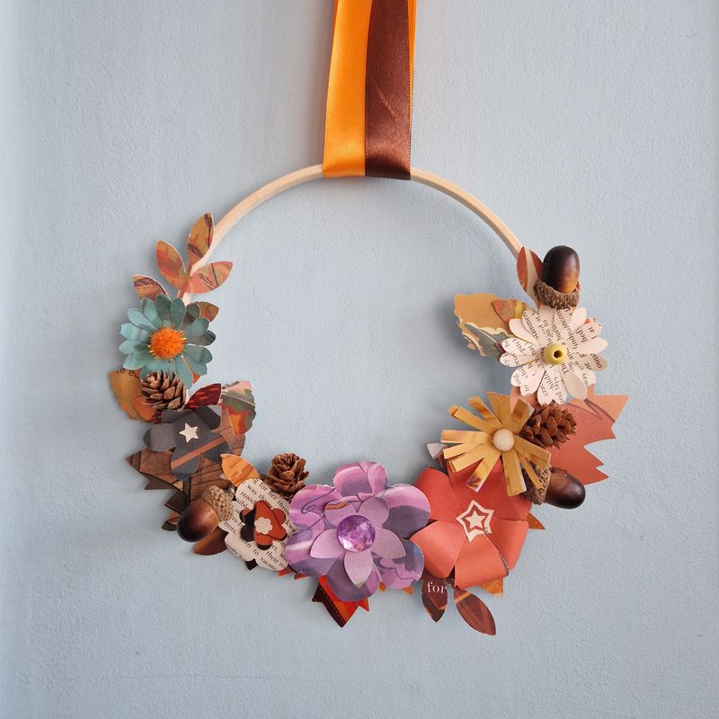 Autumn Wreath Workshop, Thursday September 25 at, 11.30am - 1.30pm, at Merrymeade Tea Rooms, Brentwood