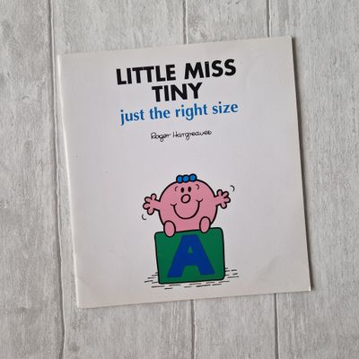 Little Miss Tiny - Just the right size -  made from a paperback book