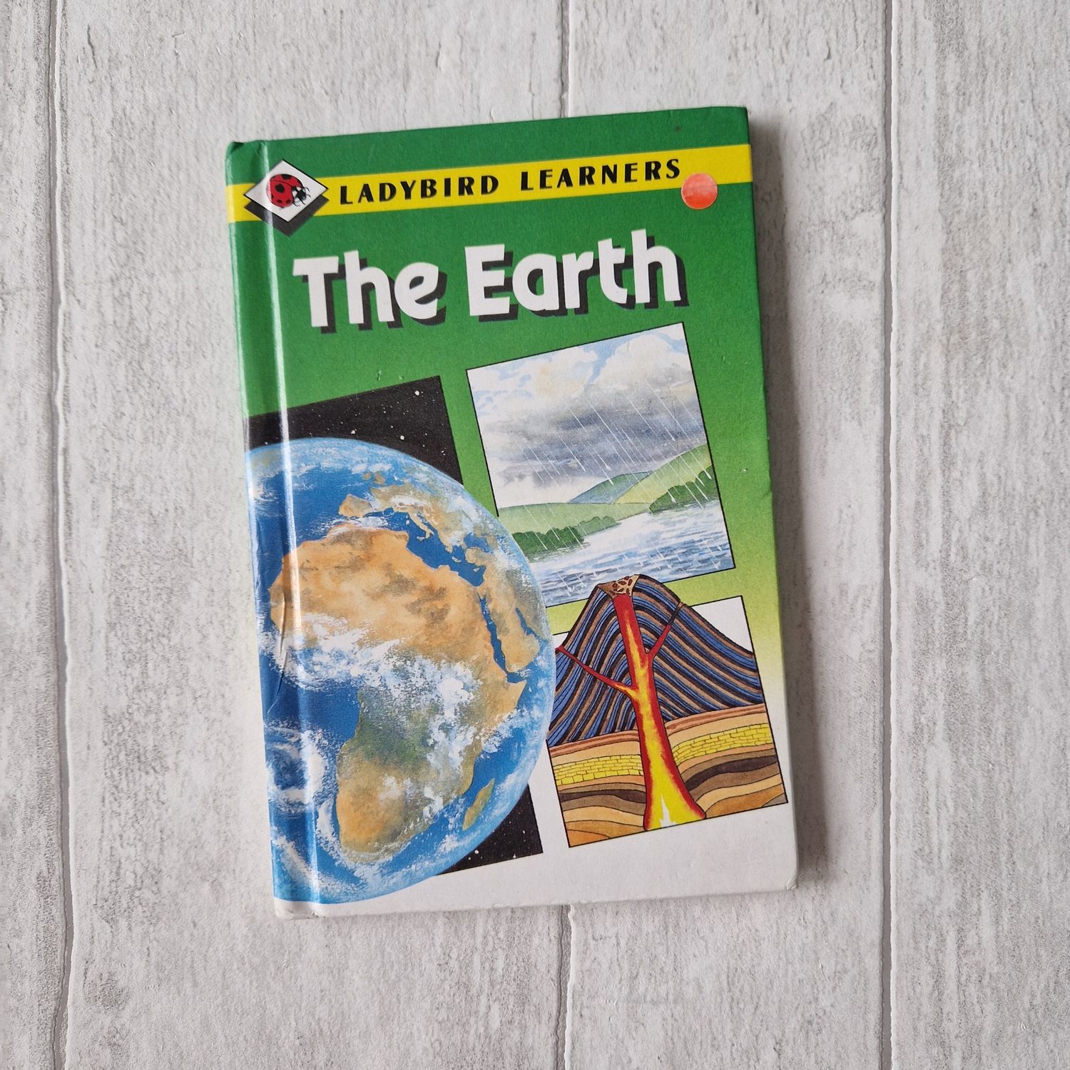 The Earth Notebook made from a Ladybird Book