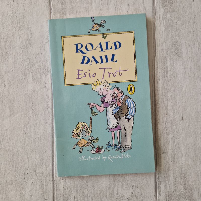 Esio Trot by Roald Dahl - made from a paperback book