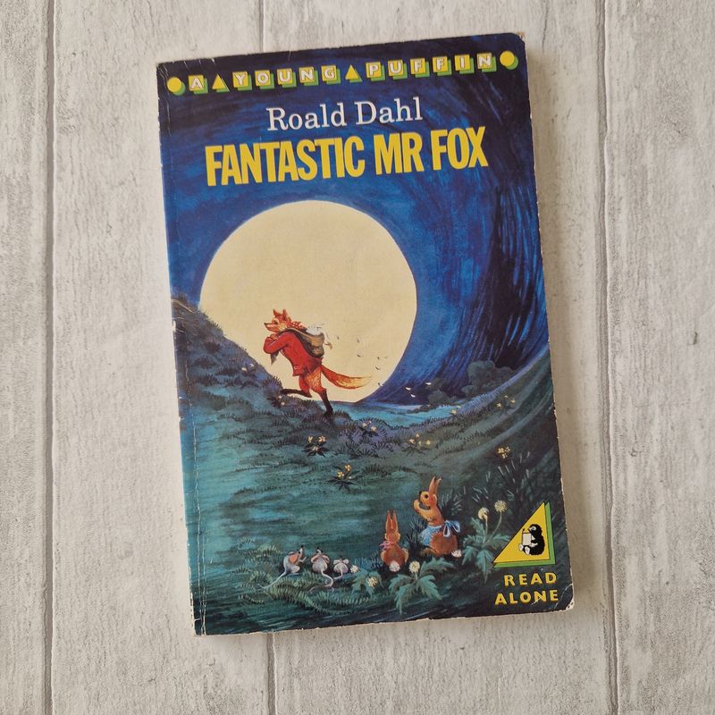 Fantastic Mr Fox by Roald Dahl - made from a paperback book