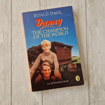 Danny the Champion of the World by Roald Dahl - made from a paperback book