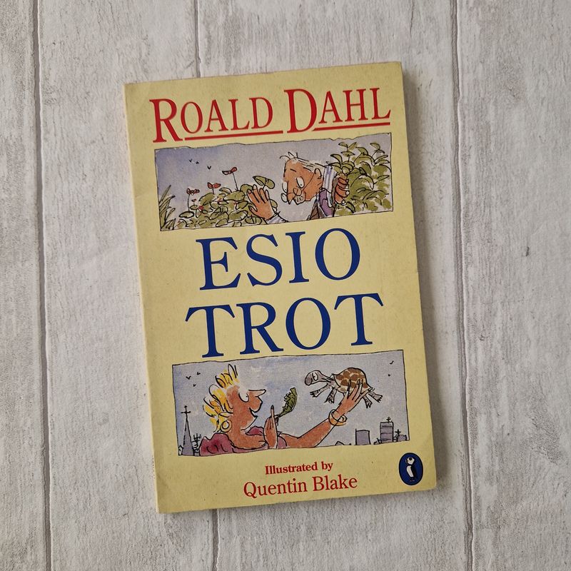 Esio Trot by Roald Dahl - made from a paperback book