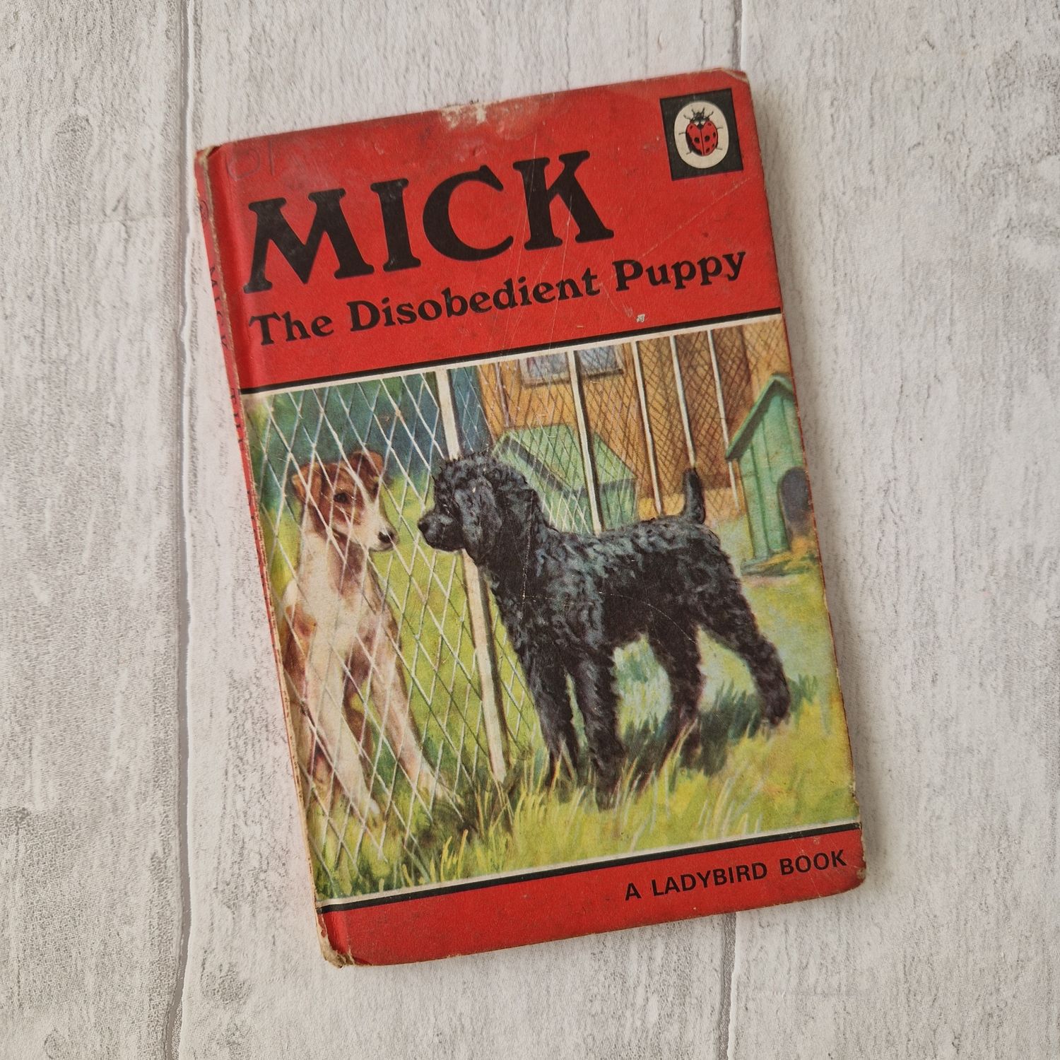 Mick the Disobedient Puppy - Ladybird Book - Poodle
