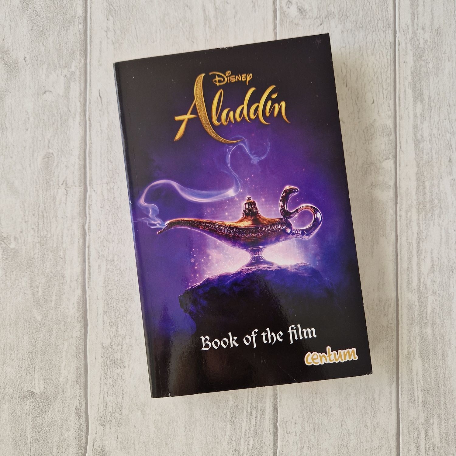 Aladdin - Disney book of the film, genie lamp