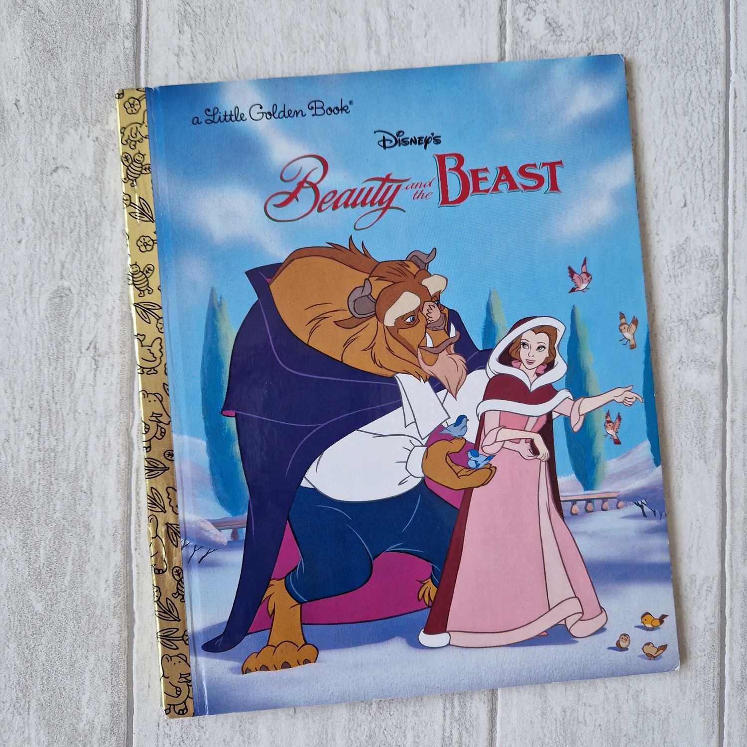 Beauty and the Beast - made from a Board Book -  no original book pages