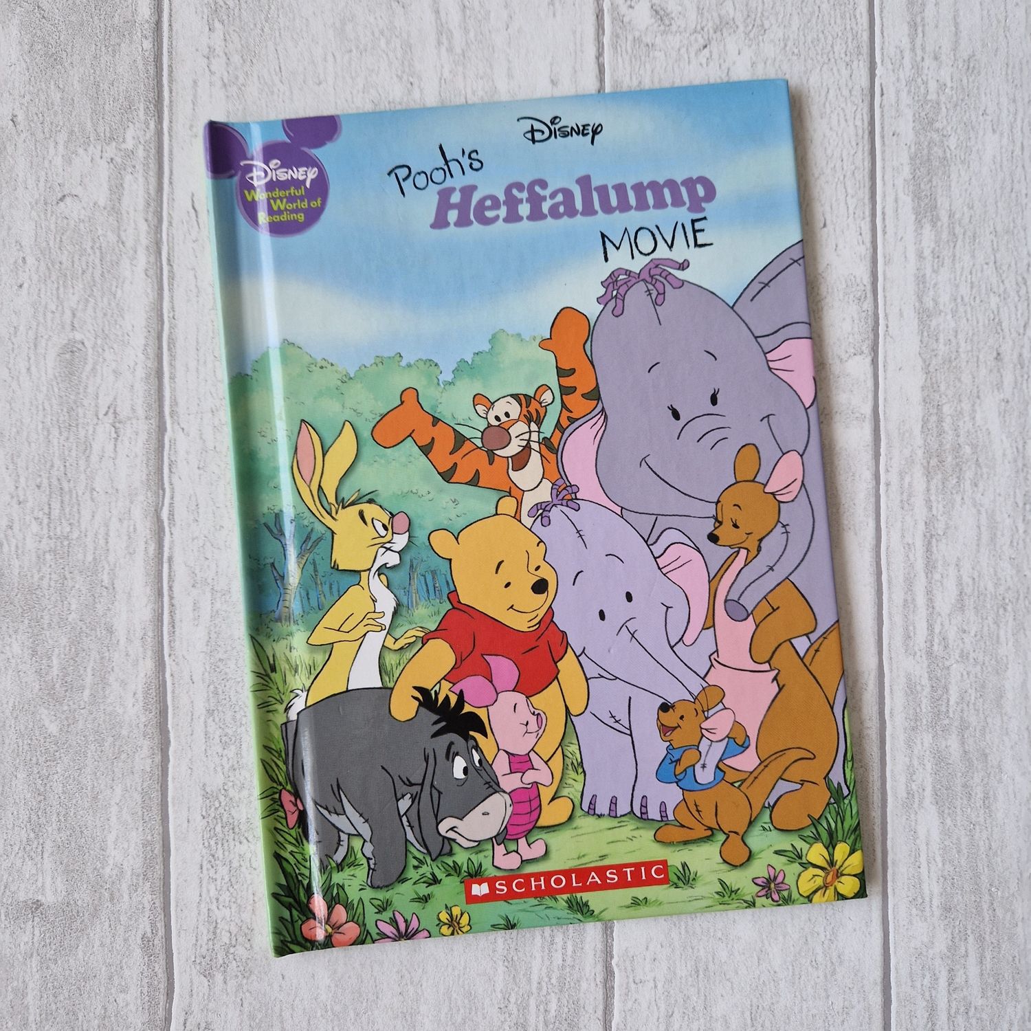 Winnie the Pooh Heffalump Movie Notebook -  no original book pages