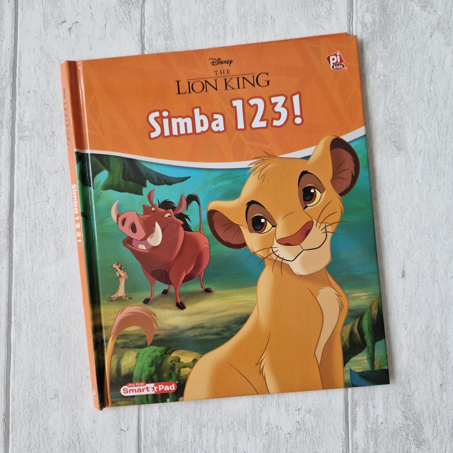 Lion King Simba 123! - No original Book Pages