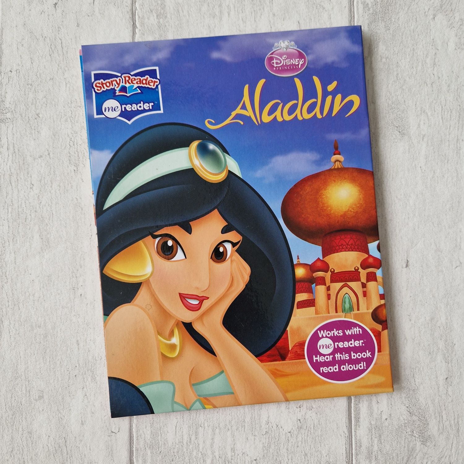 Aladdin - Jasmine - No original Book Pages