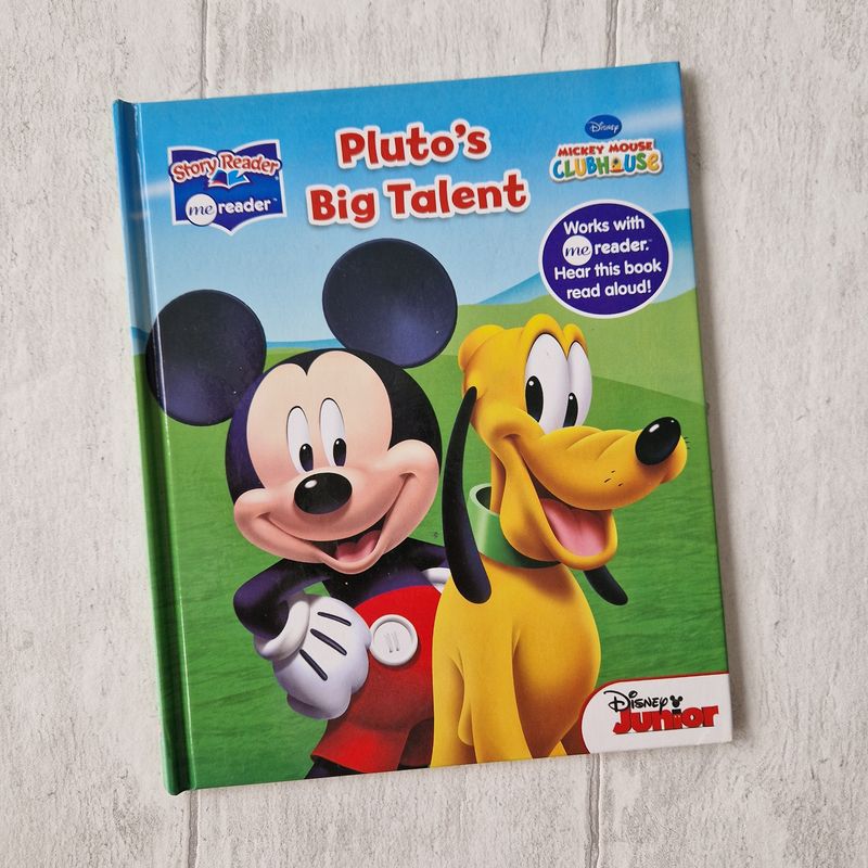 Mickey Mouse - Pluto&#39;s Big Talent - no original book pages