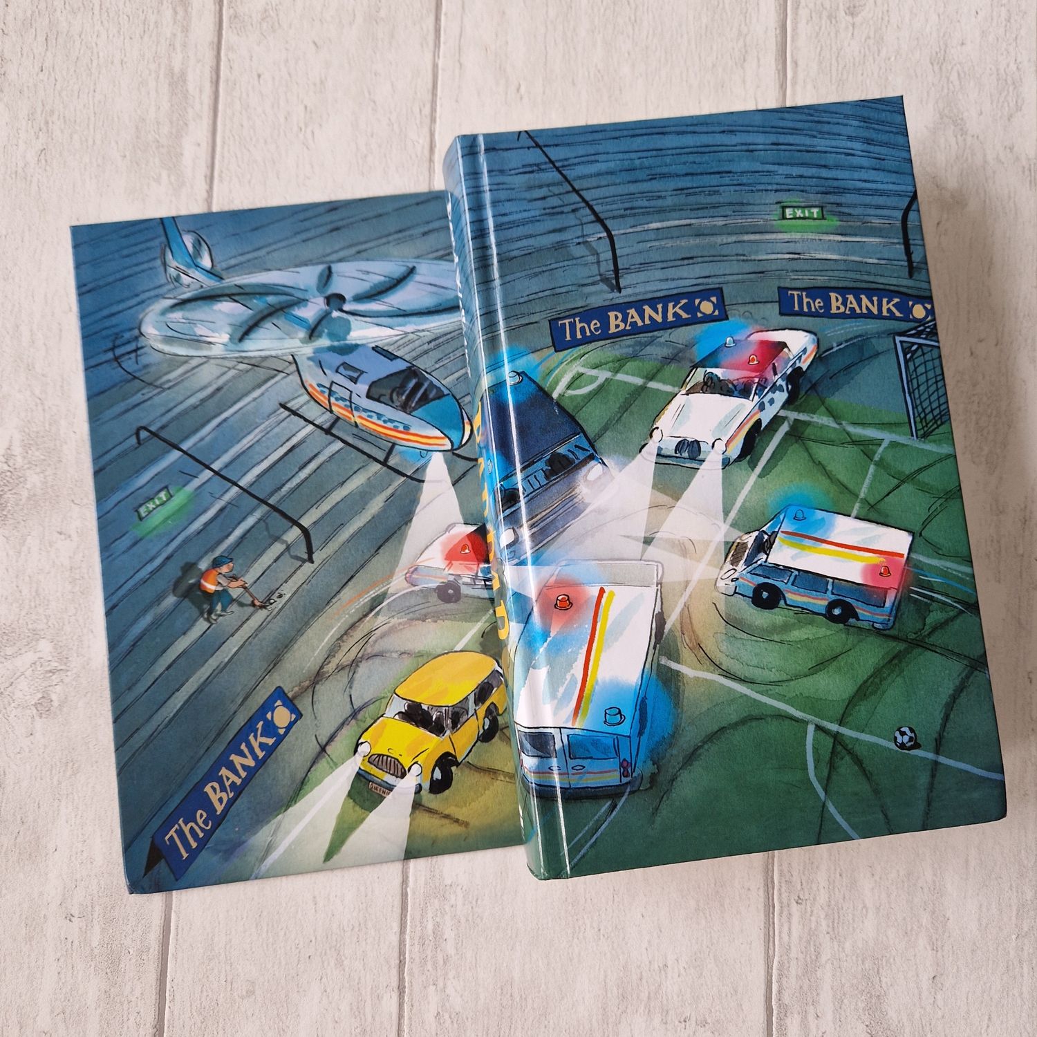Bad Dad - police cars - David Walliams