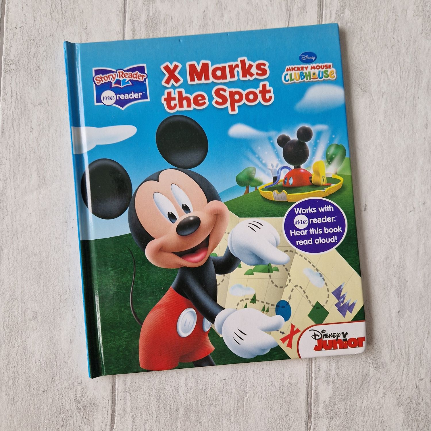 Mickey Mouse - Treasure Map - no original book pages