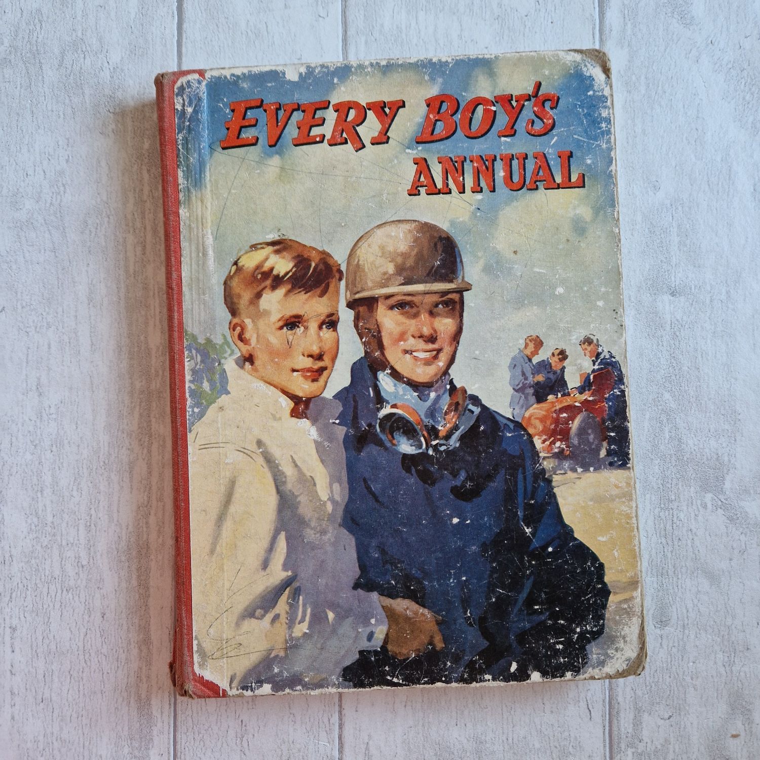 Every Boy&#39;s Annual -  1949 - Racing Car