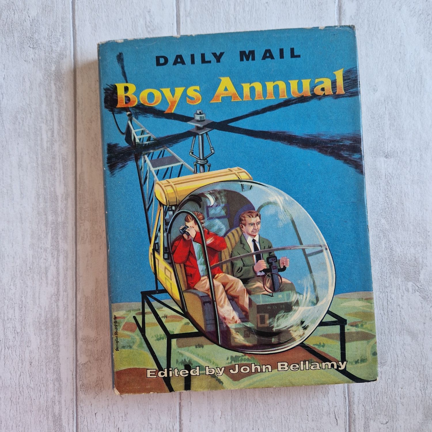 Daily Mail Boys Annual c 1950s Helicopter 