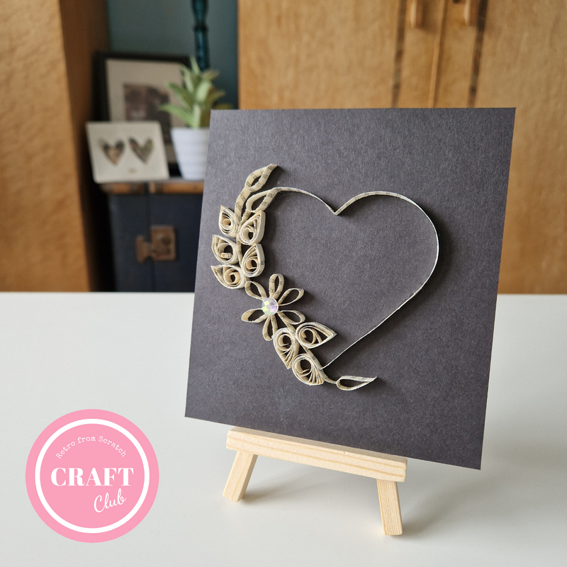 Quilled Heart Craft Workshop, Sunday June 22, 7 Crown Street Brentwood,  1- 3pm