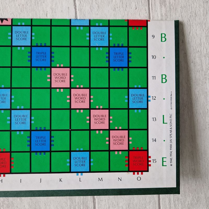 Scrabble - 1988  board game
