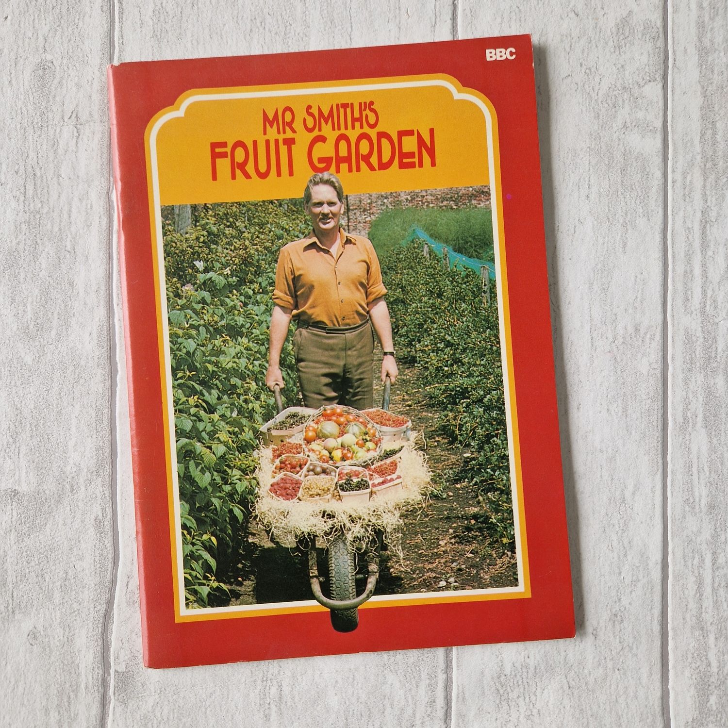 Mr Smith&#39;s Fruit Garden 1979 - made from a paperback book