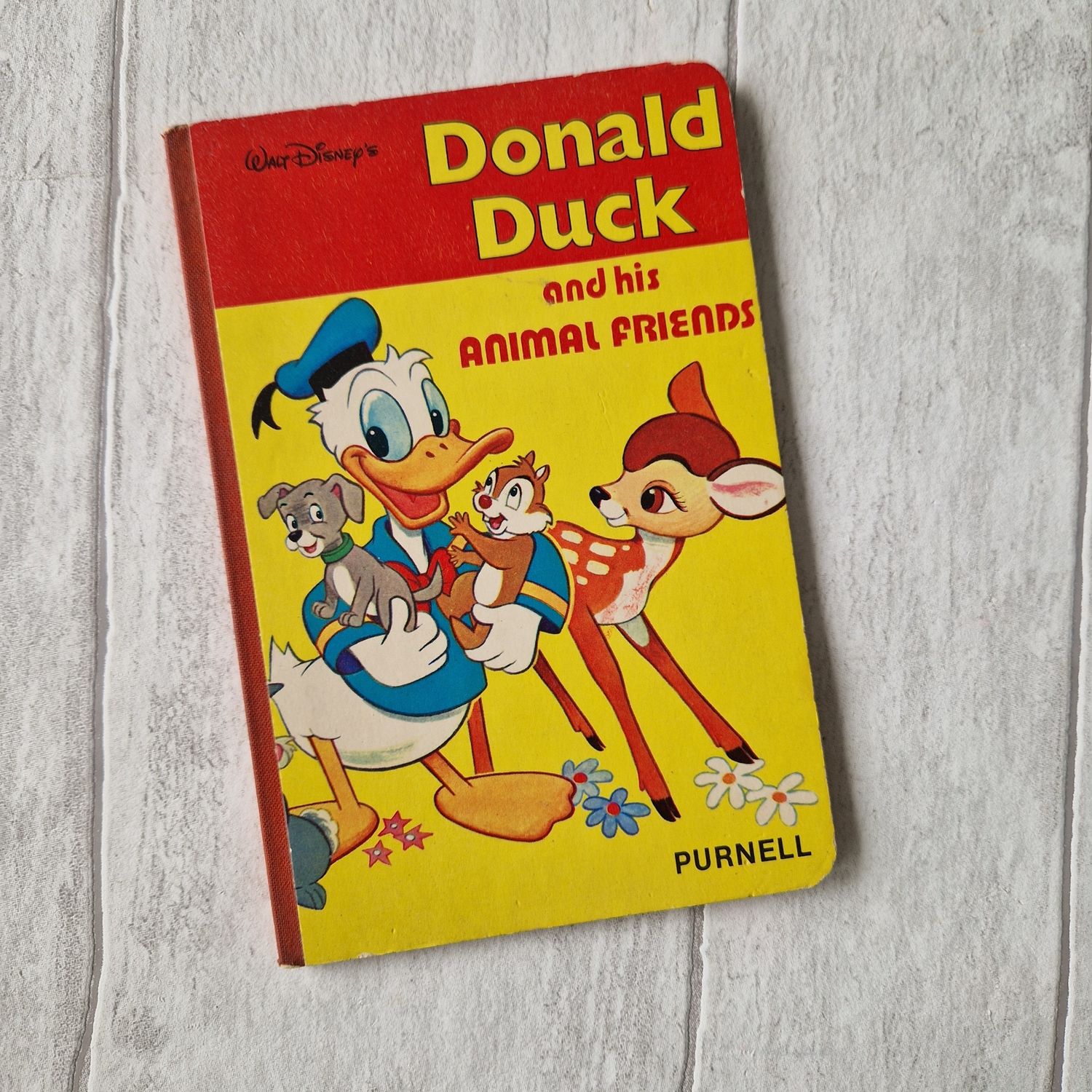 Donald Duck and his Animal Friends Board Book 1978