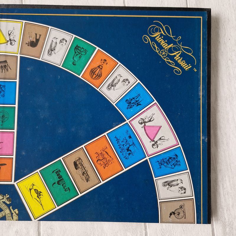 Trivial Pursuit Board Game 1980s