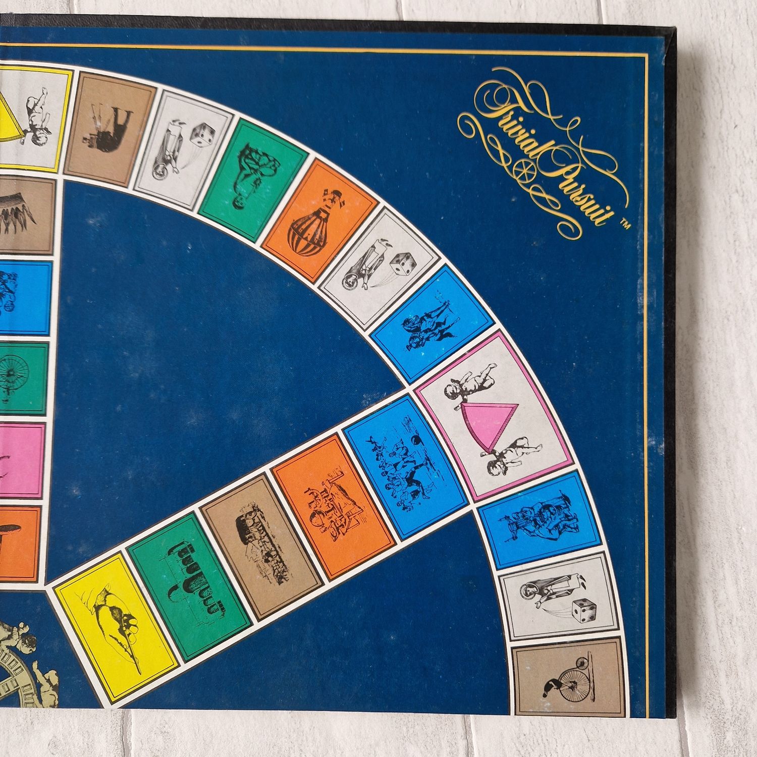 Trivial Pursuit Board Game 1980s