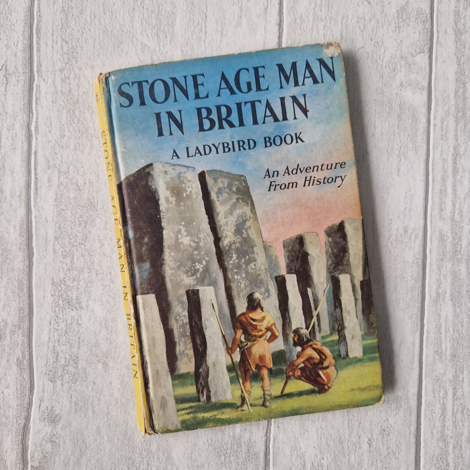 Stone Age Man in Britain Ladybird Book - Stone Henge