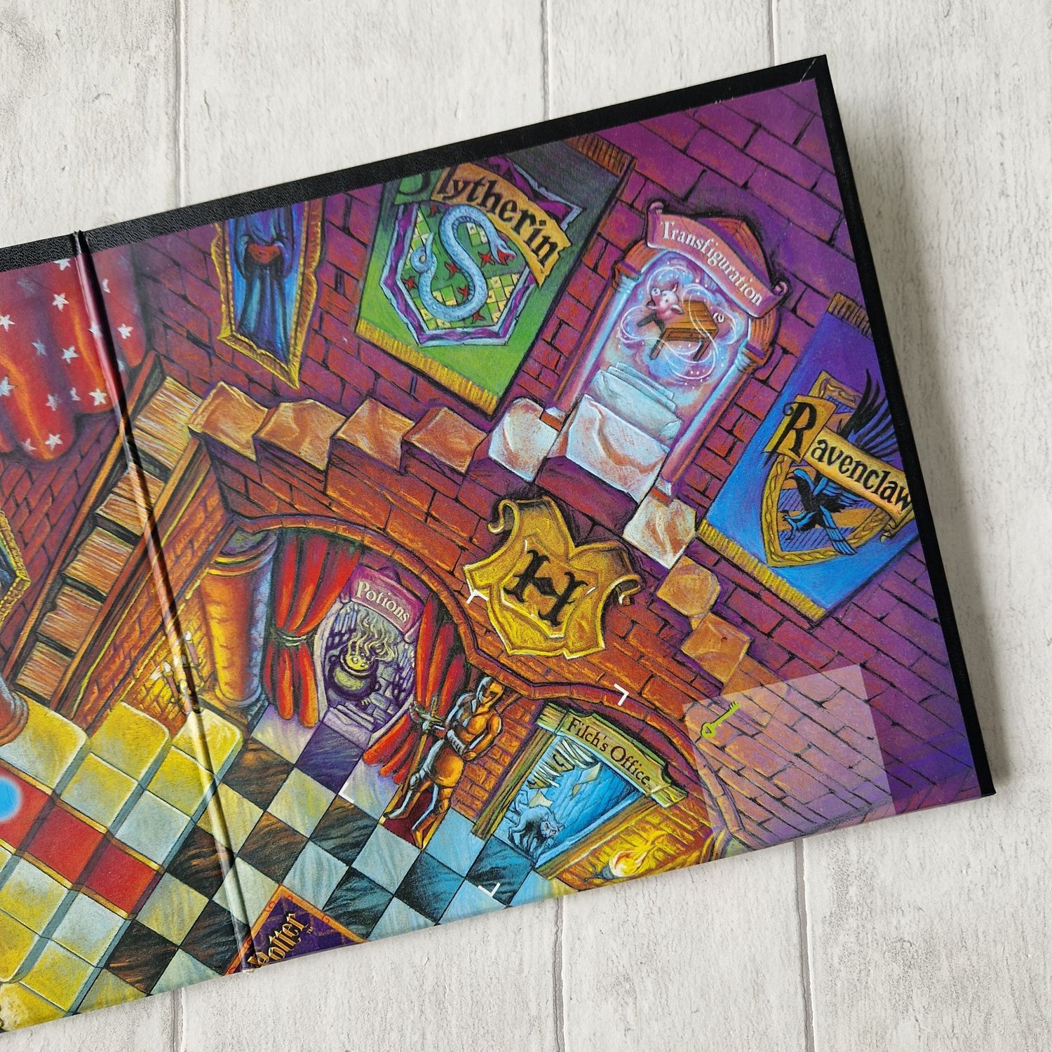 Harry Potter Mystery at Hogwarts Board Game Notebook -Slytherin and Ravenclaw