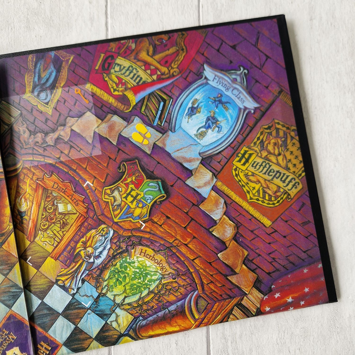 Harry Potter Mystery at Hogwarts Board Game Notebook - Gryffindor / Hufflepuff