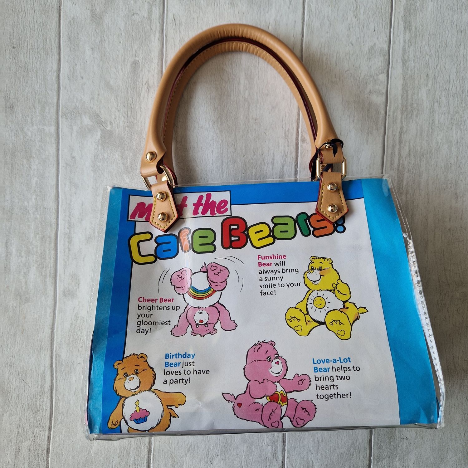 Care Bears Handbag made from an 1989 Annual