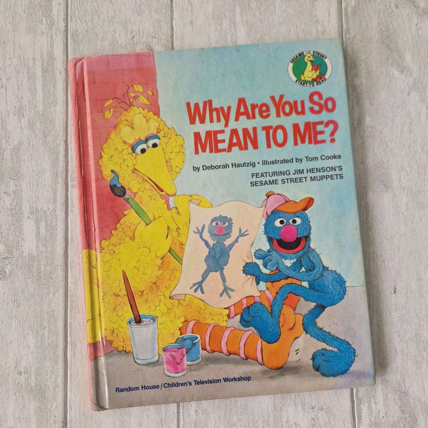 Sesame Street - Why are You So Mean To Me - Big Bird and Grover , Painting, 1986