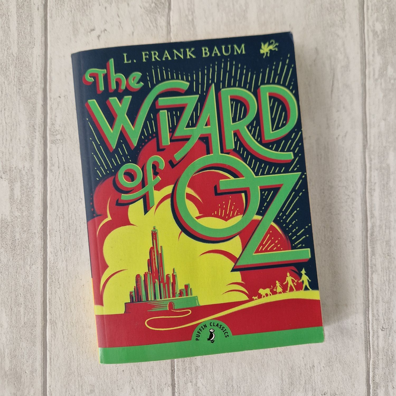 Wizard of Oz - made from a paperback book