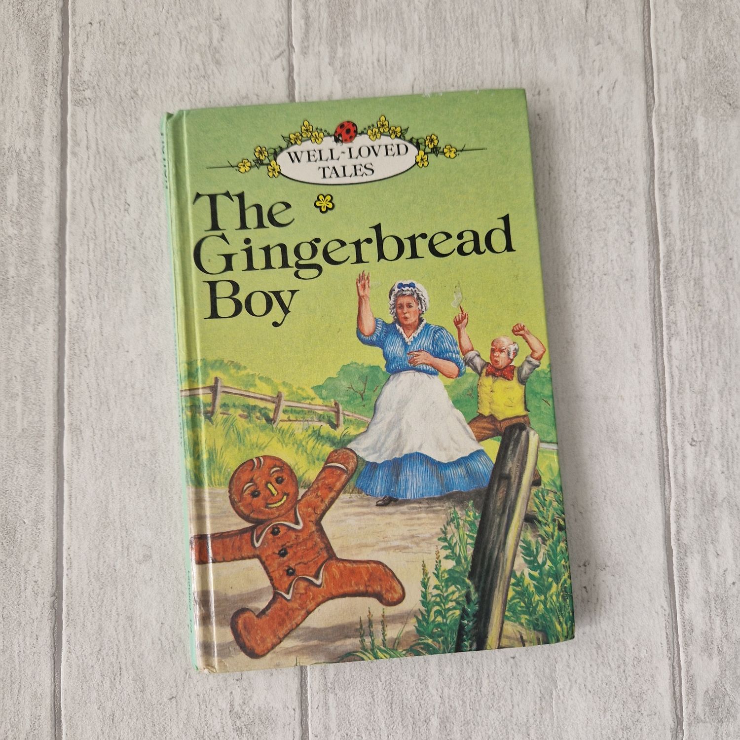The Gingerbread Boy made from a Ladybird Book